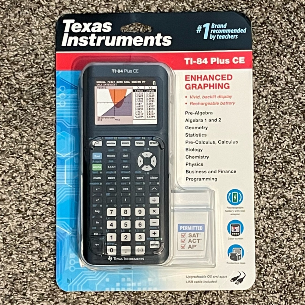 TI-84 plus CE Graphing Calculator